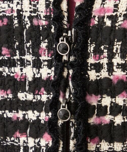 TO BE CHIC / トゥー ビー シック ノーカラージャケット | ファンシーツイード ノーカラージャケット | 詳細7