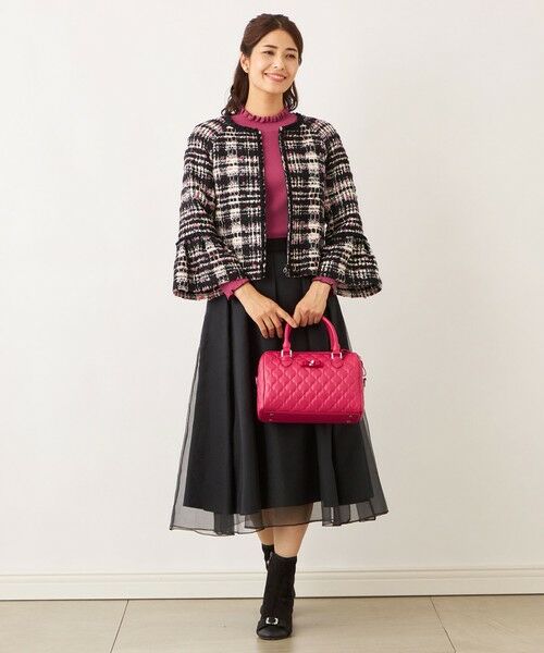 TO BE CHIC / トゥー ビー シック ノーカラージャケット | ファンシーツイード ノーカラージャケット | 詳細2