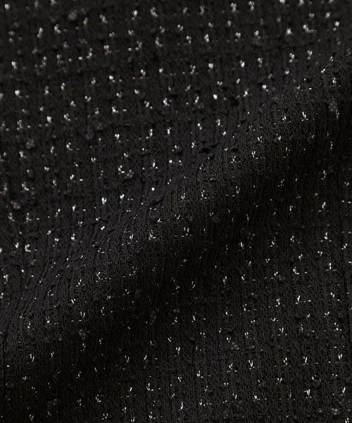 TO BE CHIC / トゥー ビー シック ノーカラージャケット | リボンニットファンシー ノーカラージャケット | 詳細12