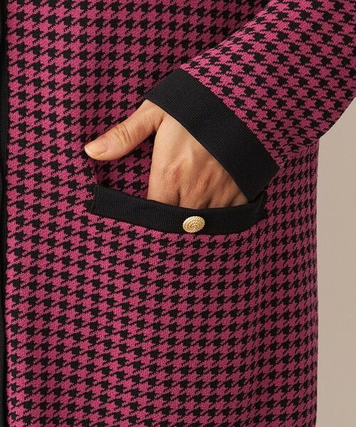 TO BE CHIC / トゥー ビー シック ブルゾン | 千鳥　ミドルカーディガン | 詳細7