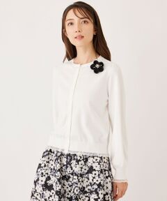 TO BE CHIC / トゥー ビー シック ブルゾン | シアーレイヤー カーディガン