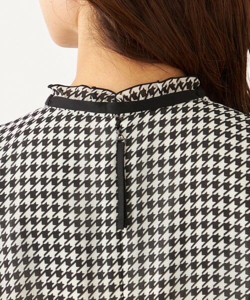 TO BE CHIC / トゥー ビー シック ロング・マキシ丈ワンピース | ジョーゼット千鳥 ワンピース | 詳細5