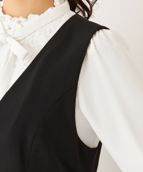 TO BE CHIC / トゥー ビー シック ロング・マキシ丈ワンピース | リボンモチーフ ジャンパースカート | 詳細5