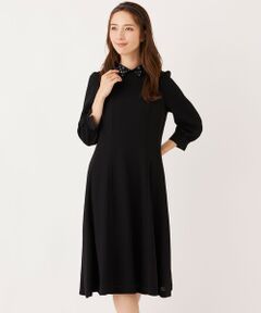 TO BE CHIC / トゥー ビー シック ロング・マキシ丈ワンピース | 【BLACK OF BLACKS】 ジョーゼットドレス