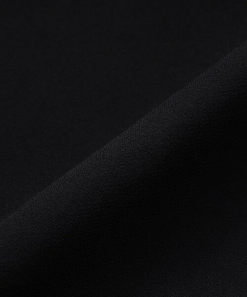 TO BE CHIC / トゥー ビー シック ロング・マキシ丈ワンピース | 【BLACK OF BLACKS】 ジョーゼットドレス | 詳細11