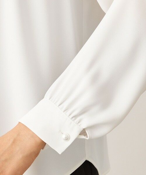 TO BE CHIC / トゥー ビー シック シャツ・ブラウス | フロントラッセル ブラウス | 詳細8