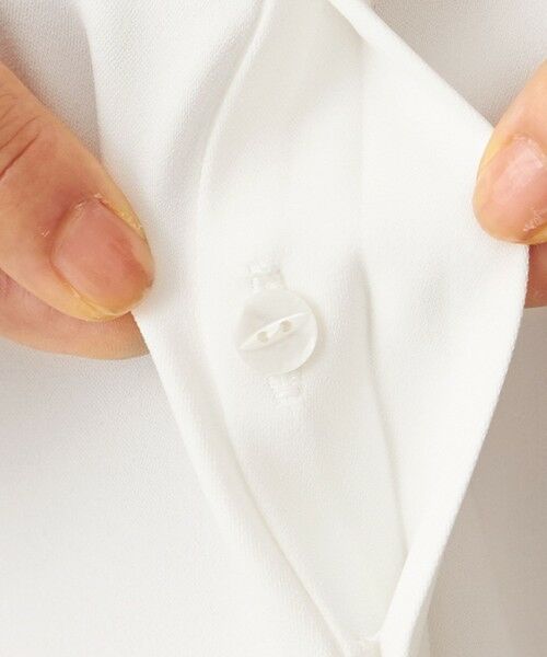 TO BE CHIC / トゥー ビー シック シャツ・ブラウス | フロントラッセル ブラウス | 詳細9