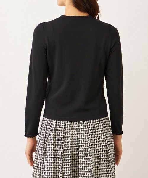 TO BE CHIC / トゥー ビー シック ニット・セーター | 千鳥カメリアモチーフ ニット | 詳細6