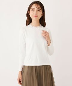 TO BE CHIC / トゥー ビー シック ニット・セーター | シアーレイヤー プルオーバーニット