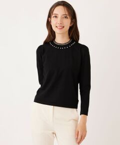 TO BE CHIC / トゥー ビー シック ニット・セーター | シアーレイヤー プルオーバーニット