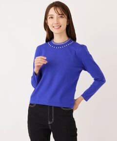 TO BE CHIC / トゥー ビー シック ニット・セーター | シアーレイヤー プルオーバーニット