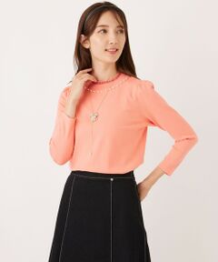 TO BE CHIC / トゥー ビー シック ニット・セーター | シアーレイヤー プルオーバーニット