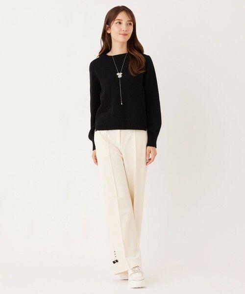 TO BE CHIC / トゥー ビー シック ニット・セーター | クーマラム プルオーバー | 詳細2