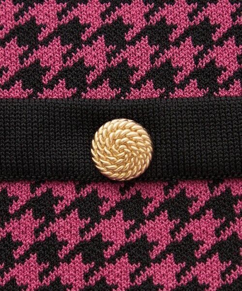 TO BE CHIC / トゥー ビー シック ニット・セーター | 千鳥　ニットチュニック | 詳細7