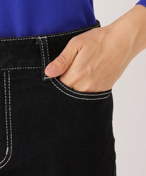 TO BE CHIC / トゥー ビー シック その他パンツ | ブラック スリムデニム | 詳細6