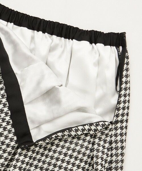 TO BE CHIC / トゥー ビー シック ロング・マキシ丈スカート | ジョーゼット千鳥 タックスカート | 詳細6