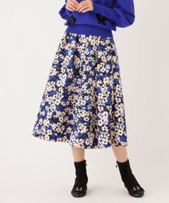 TO BE CHIC / トゥー ビー シック ロング・マキシ丈スカート | アブストラクトフローラル スカート