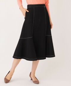 TO BE CHIC / トゥー ビー シック ロング・マキシ丈スカート | ブラックデニム フレアスカート