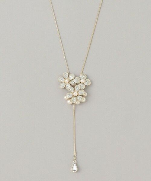 TO BE CHIC / トゥー ビー シック ネックレス・ペンダント・チョーカー | パヴェフラワースライド ネックレス | 詳細7