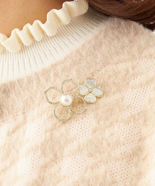TO BE CHIC / トゥー ビー シック ネックレス・ペンダント・チョーカー | シェルフラワーブローチ | 詳細1