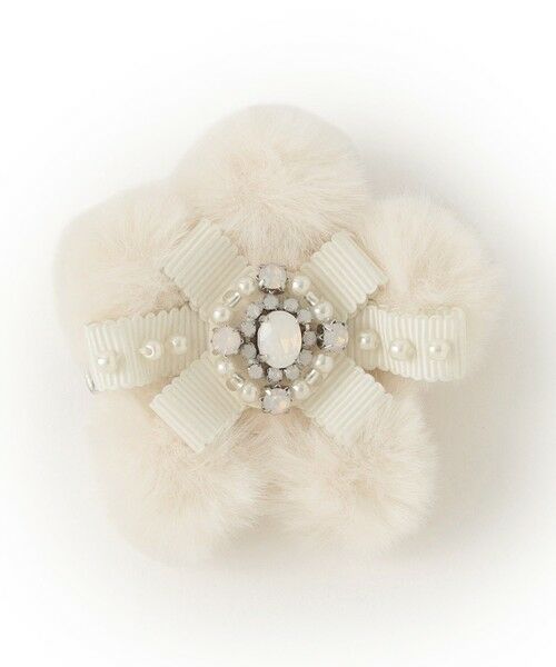 TO BE CHIC / トゥー ビー シック ネックレス・ペンダント・チョーカー | フェイクファーフラワーブローチ | 詳細3