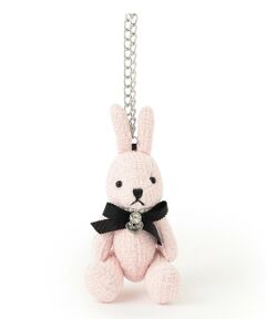 TO BE CHIC / トゥー ビー シック その他小物 | ツイードラビット バッグチャーム【ローズ】