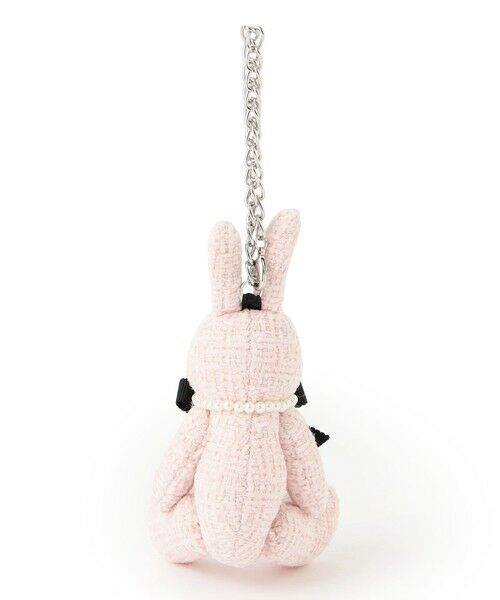 TO BE CHIC / トゥー ビー シック その他小物 | ツイードラビット バッグチャーム【ローズ】 | 詳細3