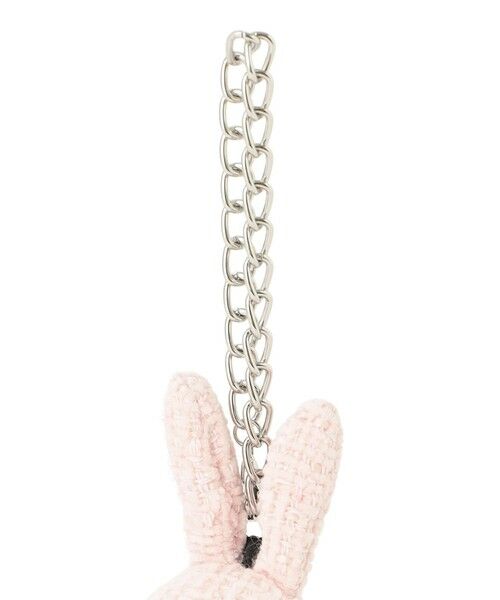 TO BE CHIC / トゥー ビー シック その他小物 | ツイードラビット バッグチャーム【ローズ】 | 詳細8