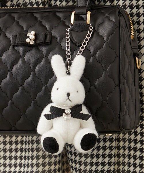 TO BE CHIC / トゥー ビー シック その他小物 | フェイクファーラビット バッグチャーム【エマ】 | 詳細1