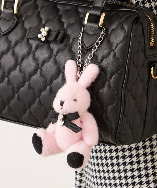TO BE CHIC / トゥー ビー シック その他小物 | フェイクファーラビット バッグチャーム【エマ】 | 詳細2