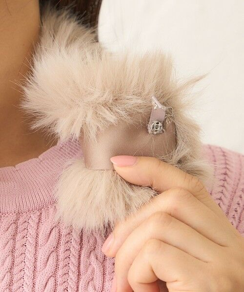 TO BE CHIC / トゥー ビー シック ブルゾン | ファーコンビ ケーブルカーディガン | 詳細10