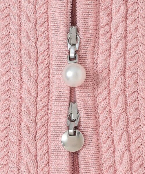 TO BE CHIC / トゥー ビー シック ブルゾン | ファーコンビ ケーブルカーディガン | 詳細11