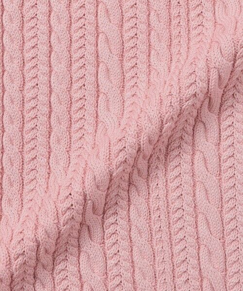 TO BE CHIC / トゥー ビー シック ブルゾン | ファーコンビ ケーブルカーディガン | 詳細13