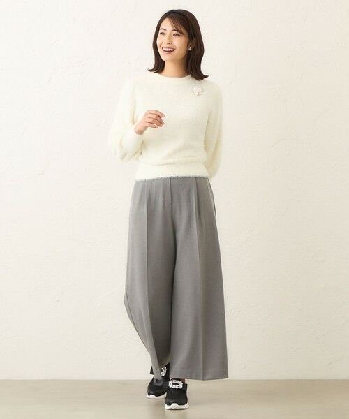 TO BE CHIC / トゥー ビー シック ニット・セーター | フェザーモール　ホールガーメントニット | 詳細2