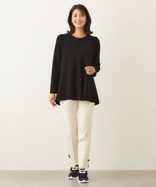 TO BE CHIC / トゥー ビー シック カットソー | モイストポンチ カットソーチュニック | 詳細1
