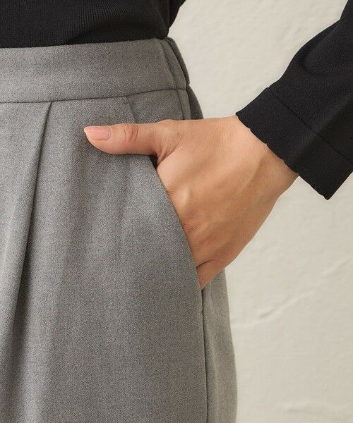 TO BE CHIC / トゥー ビー シック その他パンツ | ウォームジョーゼット ワイドパンツ | 詳細7