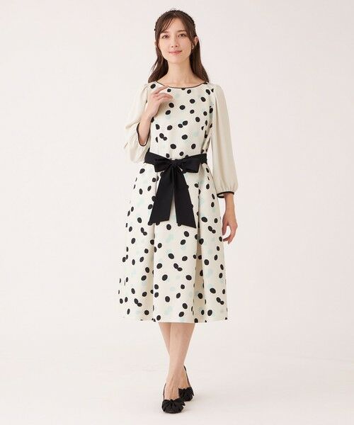 TO BE CHIC / トゥー ビー シック ロング・マキシ丈ワンピース | ランダムドット ワンピース | 詳細3