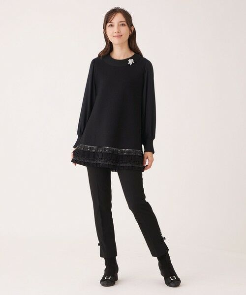 TO BE CHIC / トゥー ビー シック ニット・セーター | エレガンスヘム ニットチュニック | 詳細1