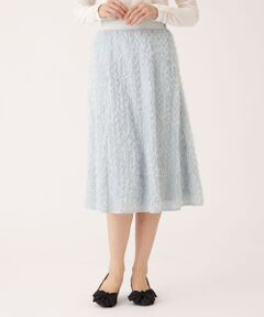 TO BE CHIC / トゥー ビー シック ロング・マキシ丈スカート | フェザー刺しゅう スカート