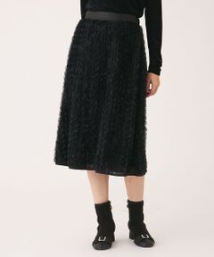 TO BE CHIC / トゥー ビー シック ロング・マキシ丈スカート | フェザー刺しゅう スカート