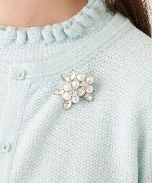 TO BE CHIC / トゥー ビー シック ネックレス・ペンダント・チョーカー | フラワーブローチ（ホワイト1）