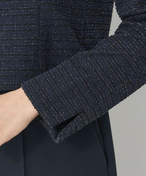 TO BE CHIC / トゥー ビー シック ノーカラージャケット | MIXツイード ジャケット | 詳細7