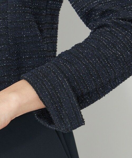 TO BE CHIC / トゥー ビー シック ノーカラージャケット | MIXツイード ジャケット | 詳細8
