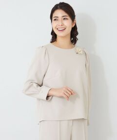 TO BE CHIC / トゥー ビー シック シャツ・ブラウス | デュアルストレッチバックレース ブラウス