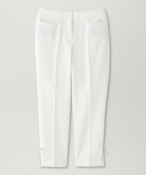 TO BE CHIC / トゥー ビー シック その他パンツ | ボディシェル スリムパンツ(オフホワイト1)