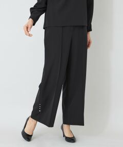 デュアルストレッチ ワイドパンツ