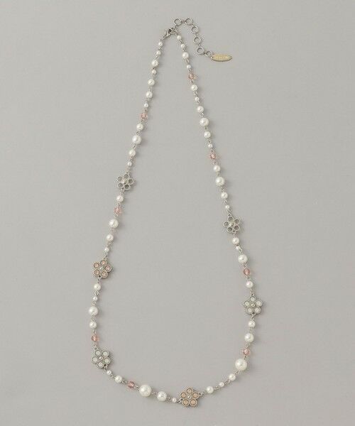 TO BE CHIC / トゥー ビー シック ネックレス・ペンダント・チョーカー | フラワービジューネックレス（ゴールド1）