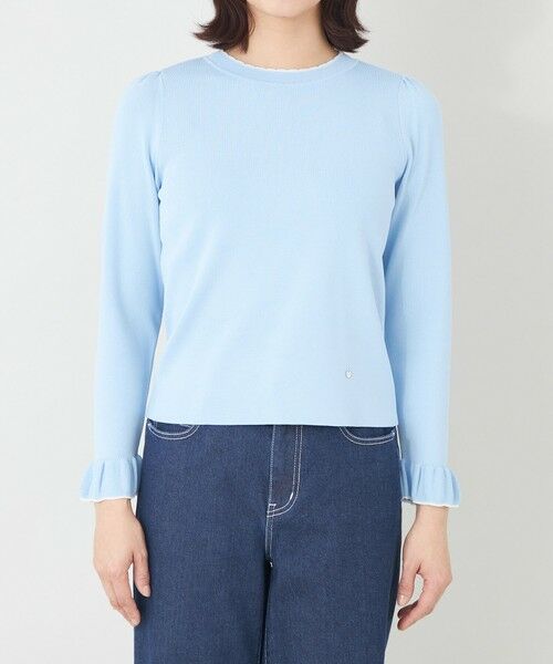 TO BE CHIC / トゥー ビー シック ニット・セーター | ラメアクセント リブコンビニット | 詳細5