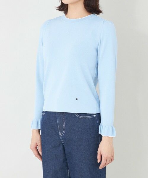 TO BE CHIC / トゥー ビー シック ニット・セーター | ラメアクセント リブコンビニット | 詳細6