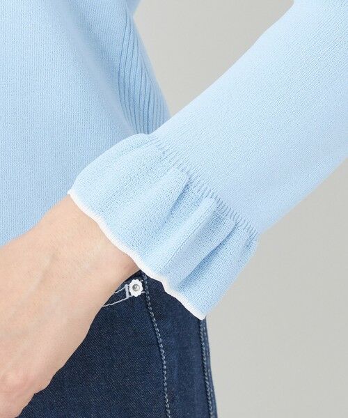 TO BE CHIC / トゥー ビー シック ニット・セーター | ラメアクセント リブコンビニット | 詳細8